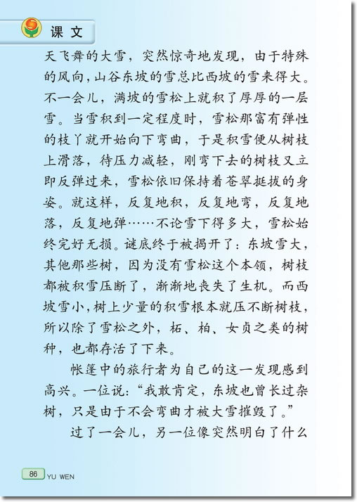 《山谷中的谜底》电子教材
