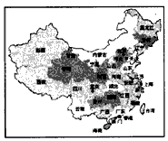 “五一”黄金周，小明一家来到武汉旅游，在著名景点“黄鹤楼”买了一个方形的木制全国行政区划拼图，如图所示。学习了密度的知识后，小明想动手测出拼图上“武汉市”的面积，于是进