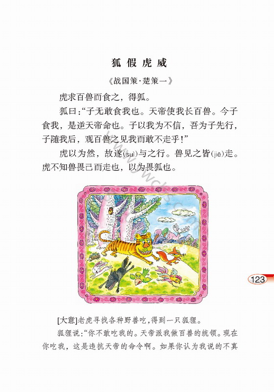 《寓言二则》电子教材