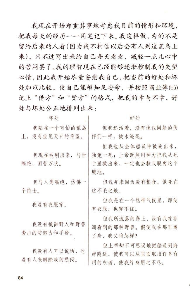 《鲁滨孙漂流记》电子教材