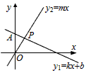 ͼֱy1=kx+bA02ֱy2=mxڵP1m򲻵ʽmx>kx+b>mx-2Ľ⼯ǣ-꼶ѧ